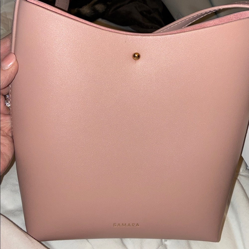 Samara Blush Pink Crossbody Bag